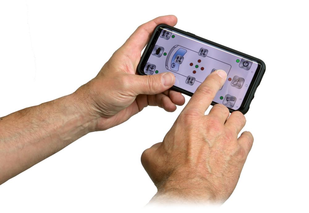 QuickLift Hydrauliske nivåstøtteben Iveco Concorde