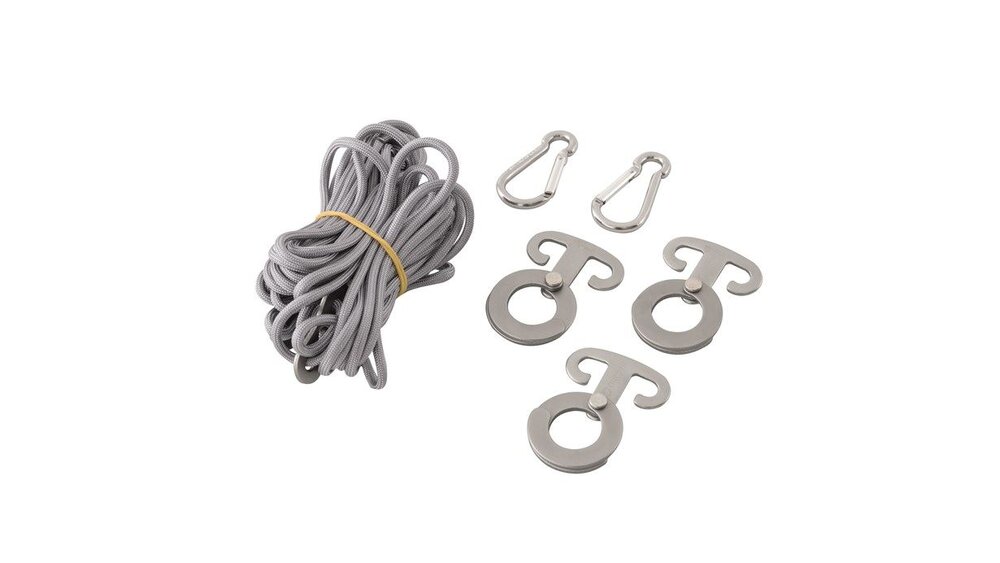 Opphengssystem m/snor og 3 aluminiumskroker