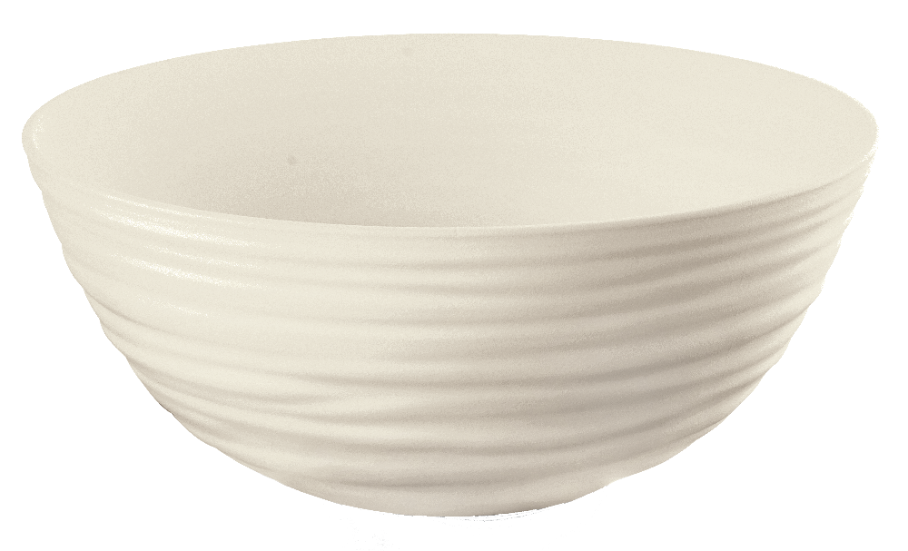 Serveringskål Tierra Hvit Ø25 cm