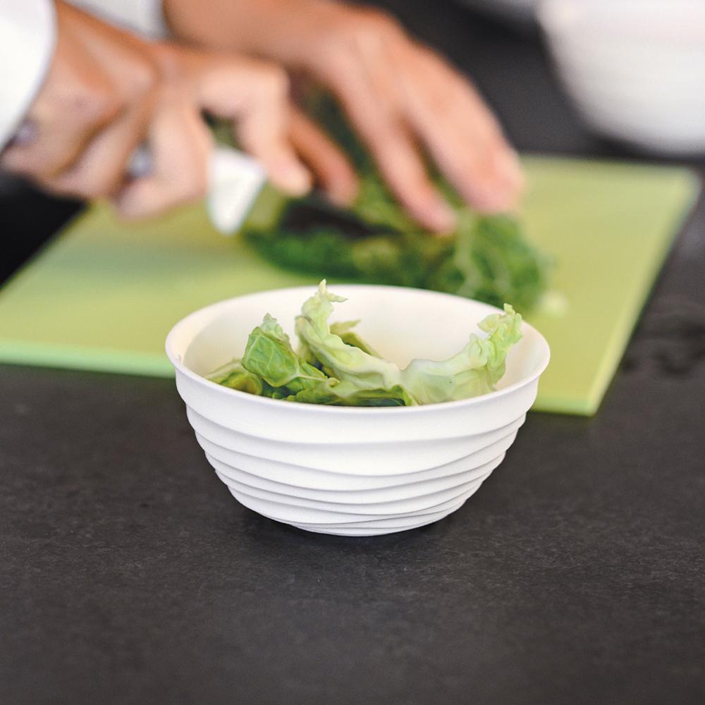 Serveringsskål Tierra Hvit Ø12,2 cm