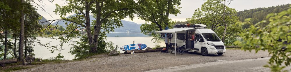 Omnistor 6300 Takmarkise Ducato H2/L3 Antracite 3,75x2,5m Mystic Grey