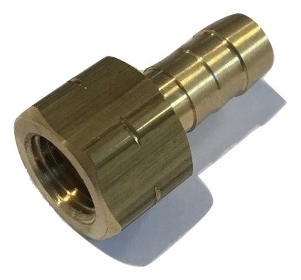 Slangesokkel 1/4"V - 10mm sokkel