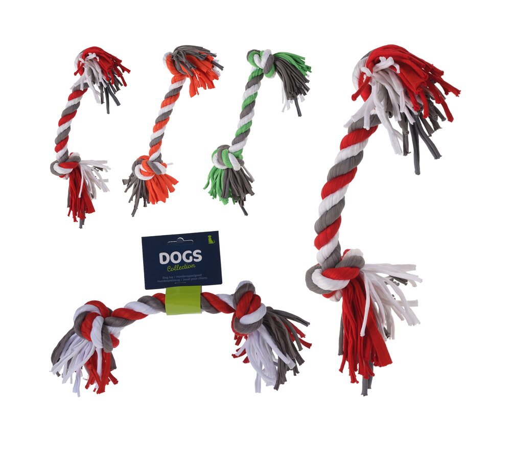 Leketau til hund 40 cm Ass. farge