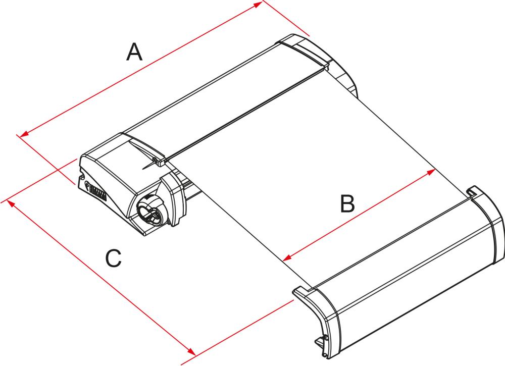 F40 Van Markise 270 Deep Black