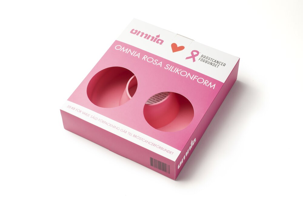 Silikonform til Omnia fritidsovn Rosa