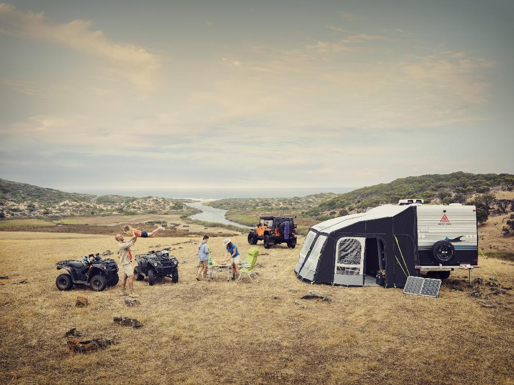 Rally Air Pro Drive Away Luftfylt fortelt 260