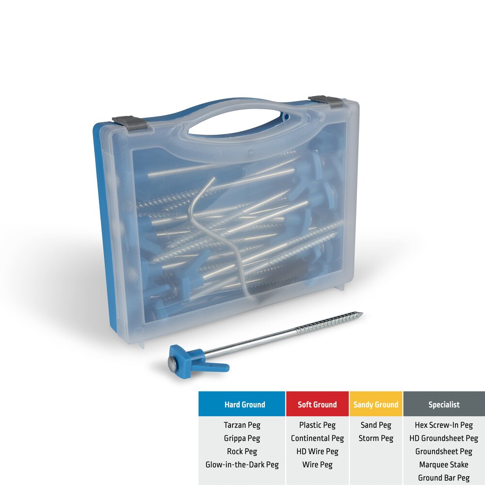 Grippa Peg Pluggsett m/ koffert