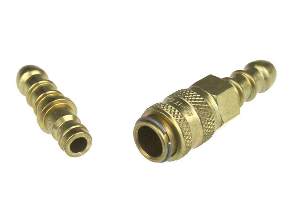 Hurtigkobling 8 mm - 8 mm slange