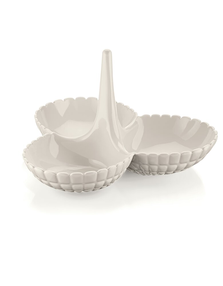 Serveringsskål Tiffany Hvit