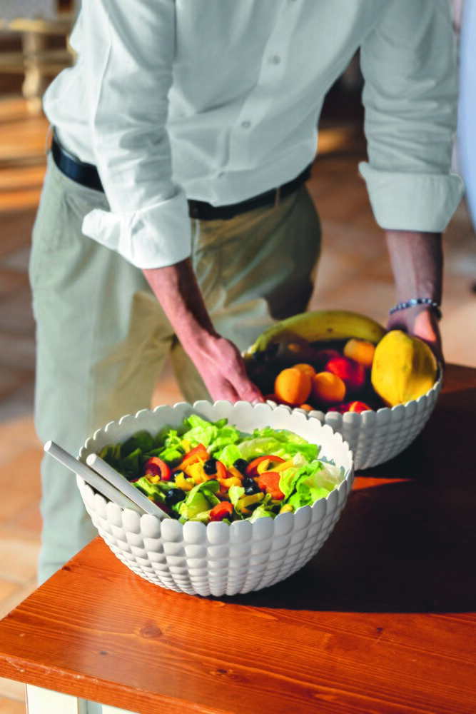 Bolle Tiffany Hvit L 25 cm