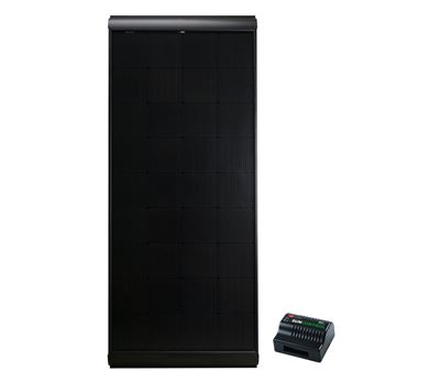 Solcellepakke BlackSolar 185 W Svart m/ regulator