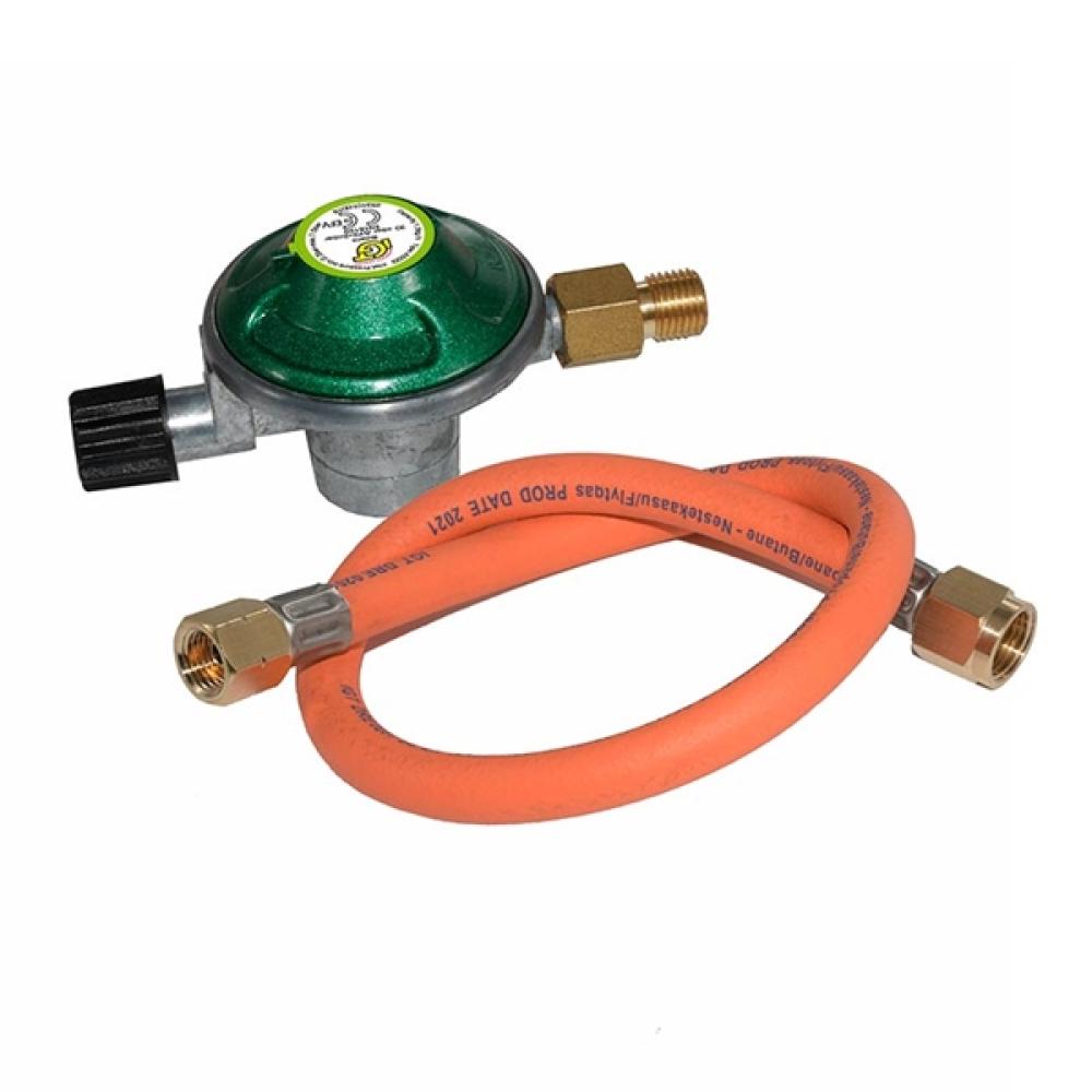 Gassregulator m/slange for gassboks - Hild