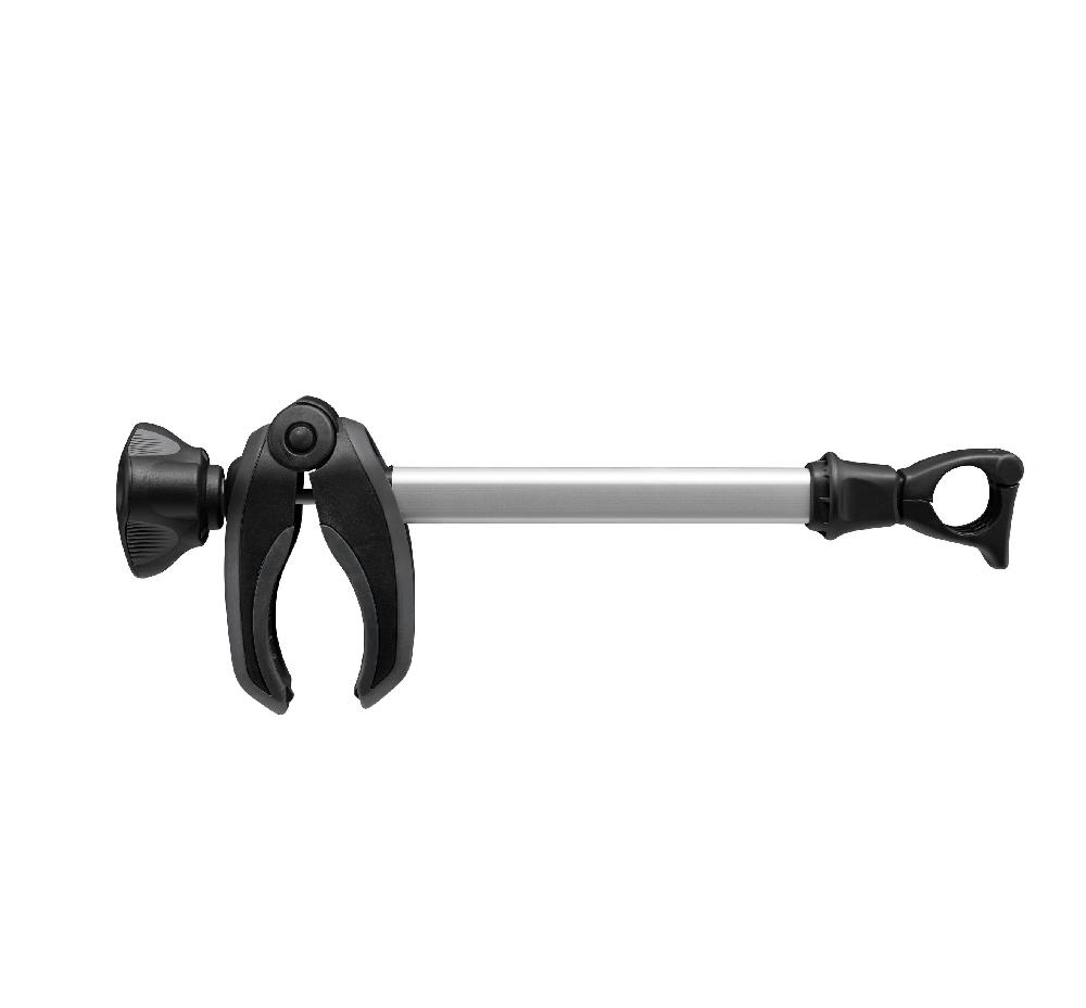 Sykkelholder 2 m/lås og AcuTight grå