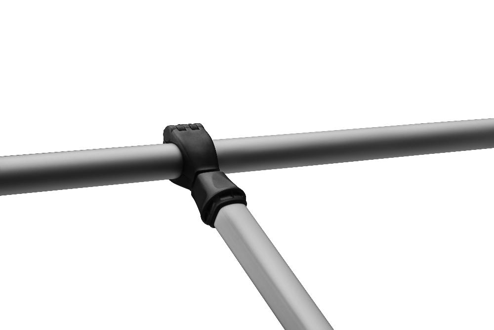 Sykkelholder 2 m/lås og AcuTight svart