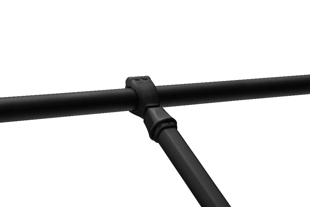 Sykkelholder 4 m/lås og AcuTight svart