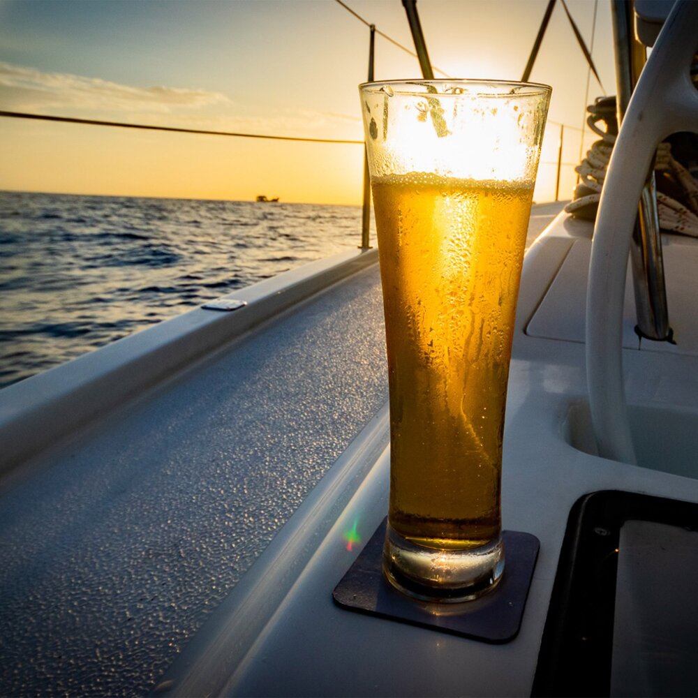 Magnetisk glass - Krystall ølglass 33 cl pk a 2 stk