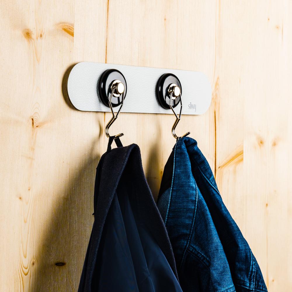 Magnetstripe for magnetglass - Hvit 25 cm