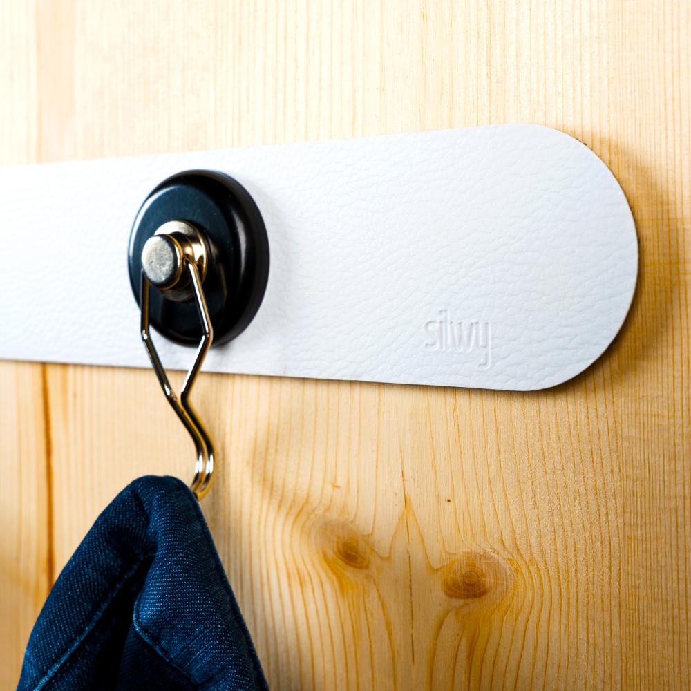 Magnetstripe for magnetglass - Hvit 25 cm