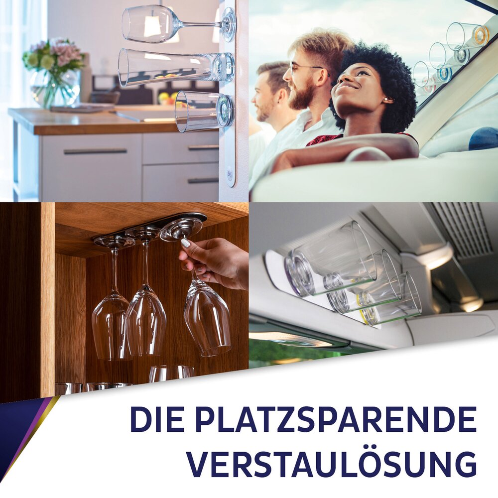 Magnetstripe for magnetglass - Hvit 25 cm