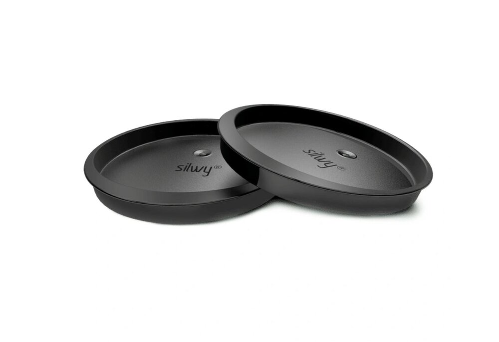 Lokk til drikkeglass 2 stk Ø 8 cm