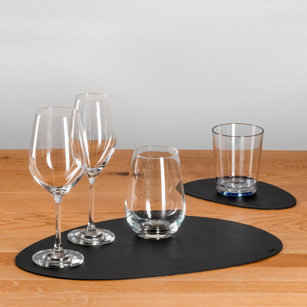 Magnetisk bordmatte 40 x 27 cm svart