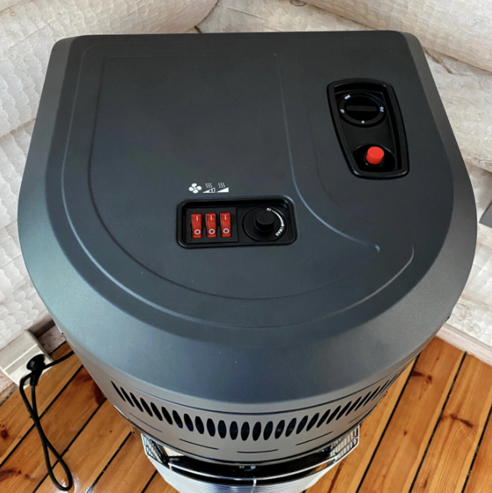 Fan-tastic Gassovn infravarmer m/ vifte