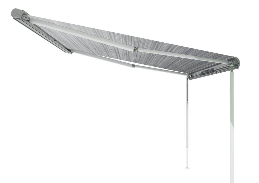 Markise F80 L Titanium kassett 450 Royal Grey