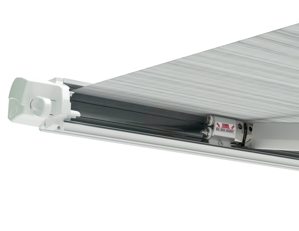 Markise F80 L Titanium kassett 450 Royal Grey