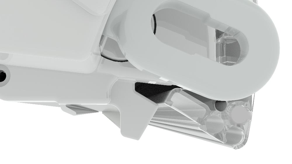 Markise F80 L Titanium kassett 450 Royal Grey