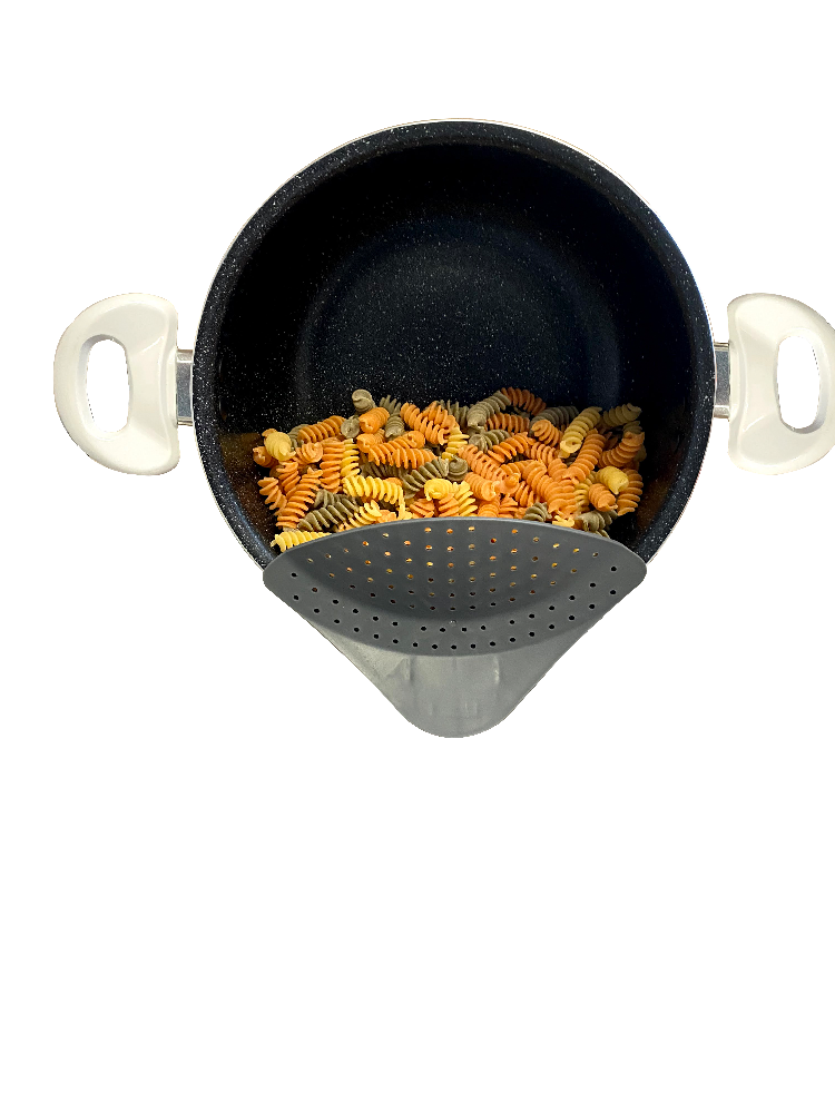 Universalt dørslag til kasserolle Grå