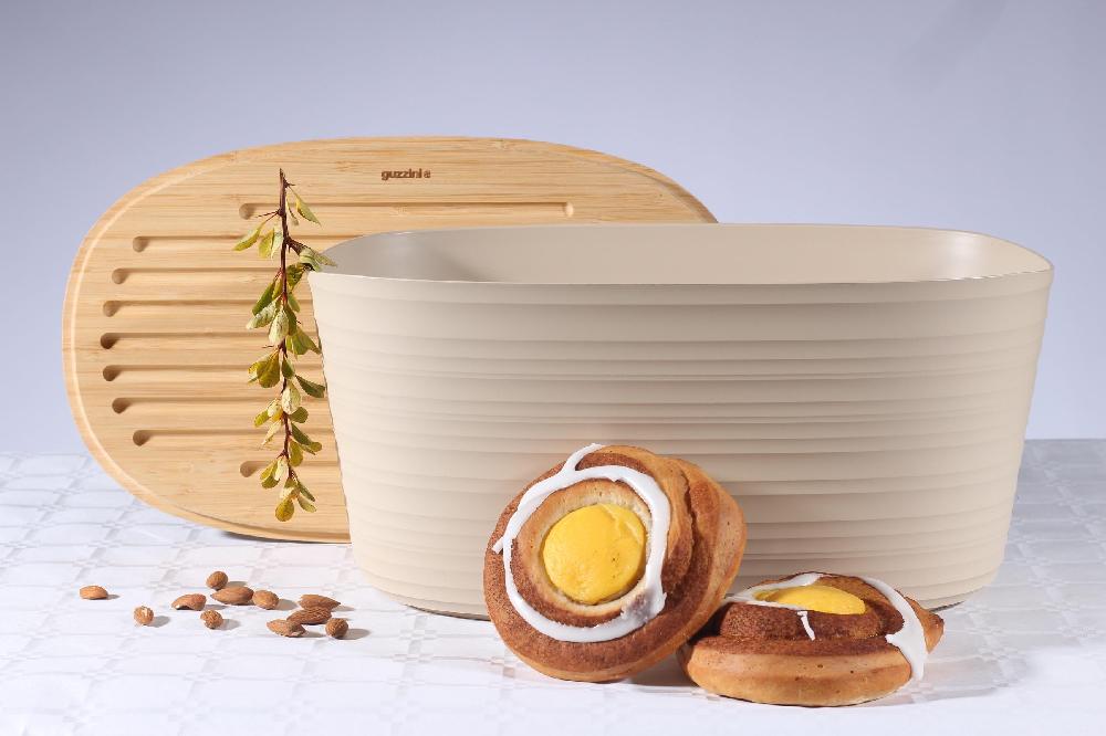 Brødboks Tierra 3L Beige