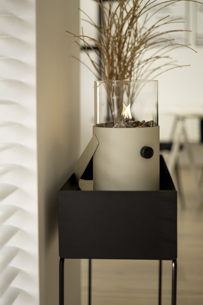 Cosiscoop Gasslanterne Ivory/Hvit