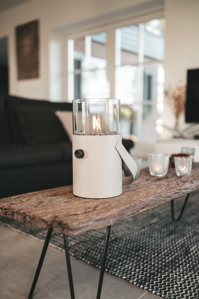 Cosiscoop Gasslanterne Ivory/Hvit