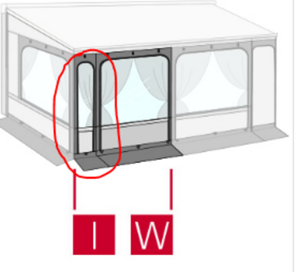 Privacy Room Frontpanel F45 50 cm