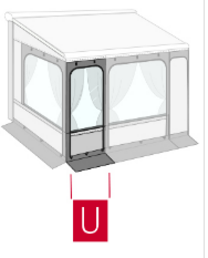 Privacy Room Frontpanel 130 cm