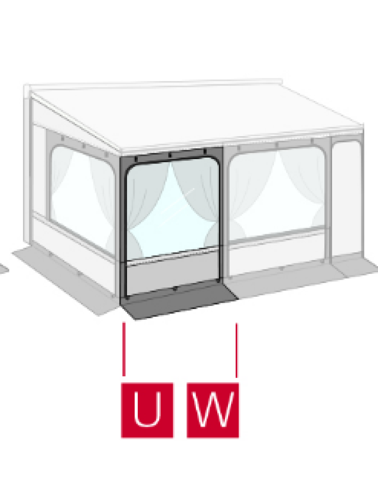 Privacy Room Frontpanel F45 200 cm