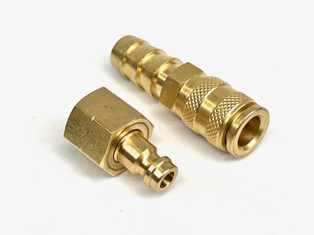 Hurtigkobling til gassgrill click-on for 10 mm slange