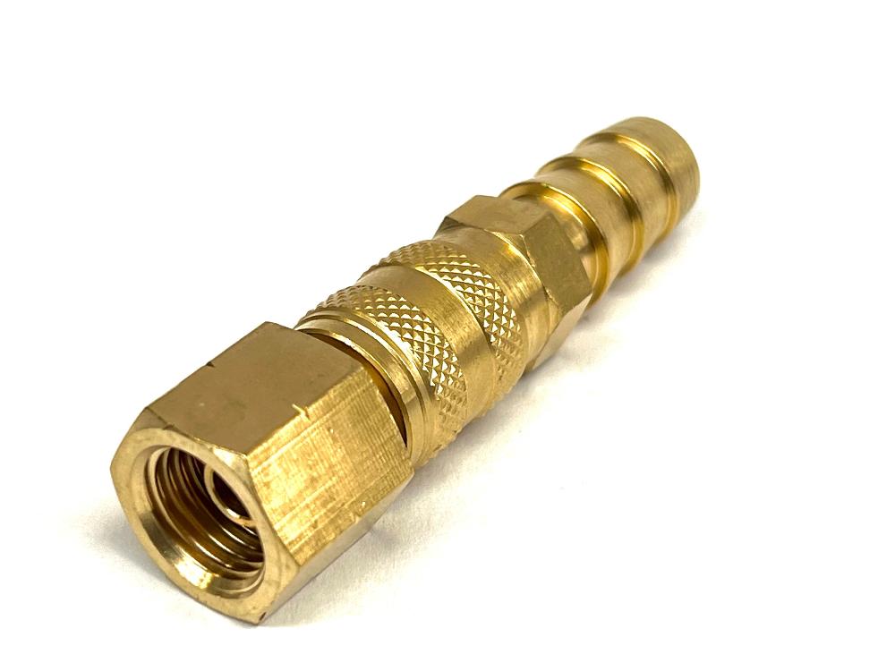 Hurtigkobling til gassgrill click-on for 10 mm slange