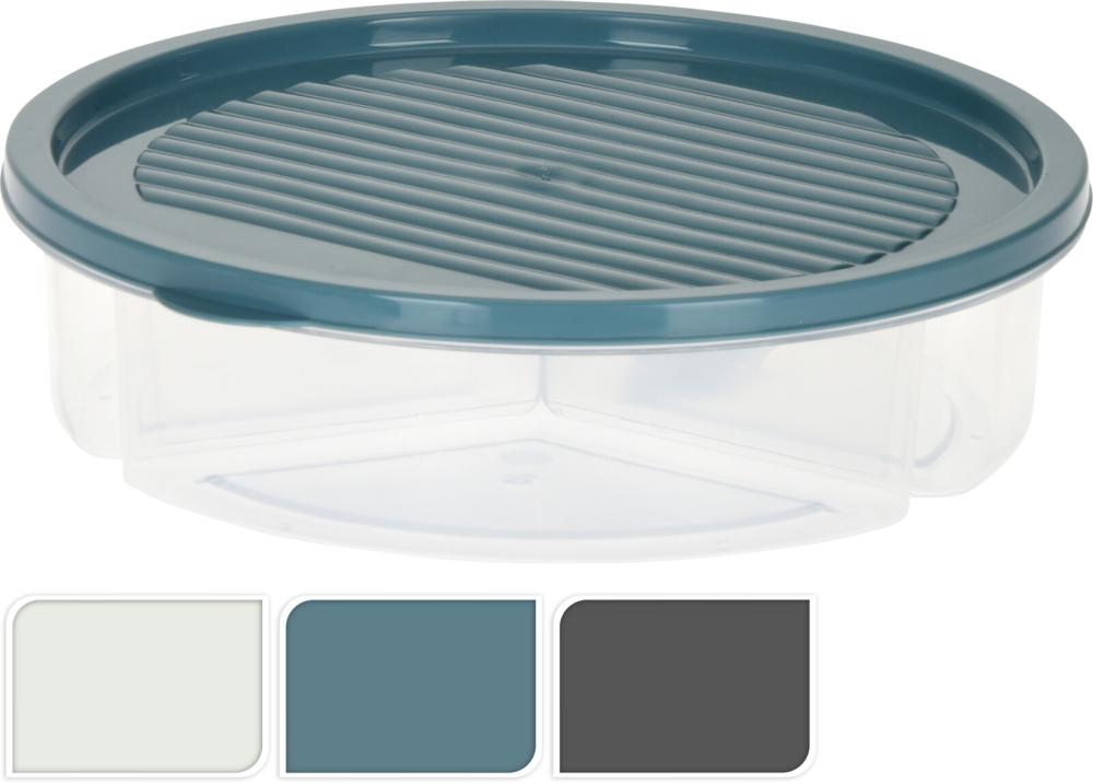 Oppbevaringsboks 3 rom Ass. farger