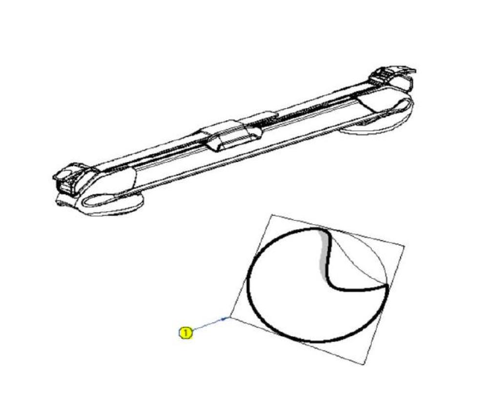 Patches Beskyttelse vegg for stige 4 stk