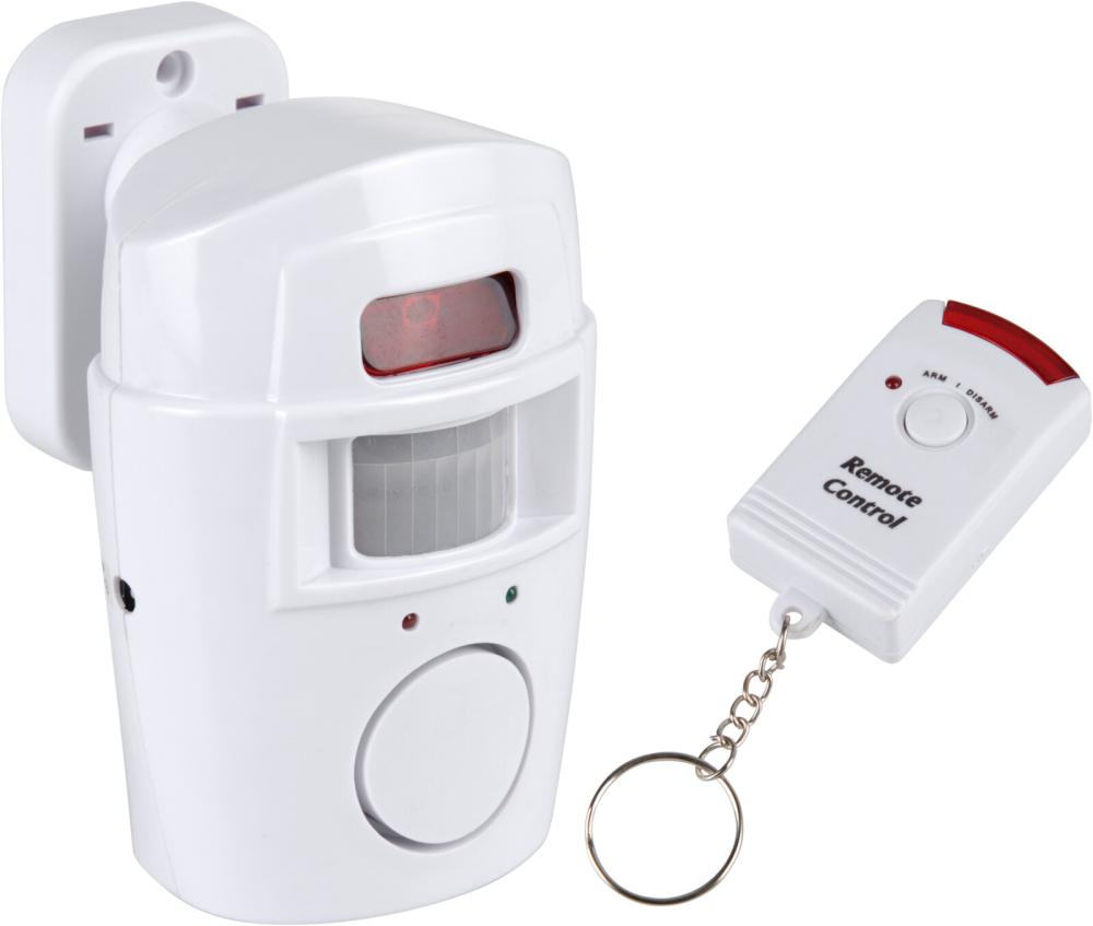 Alarm m/ bevegelsessensor Hvit