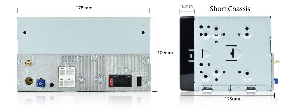 SPH-DA360DAB Radio 6,8"