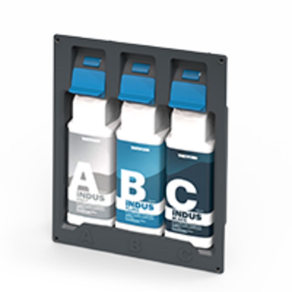 iNDUS Sanitærvæske sett Grey-Flush-Black 3 stk