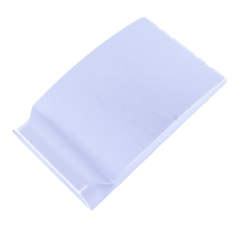 Deksel gassuttak 105 x 180 mm Hvit