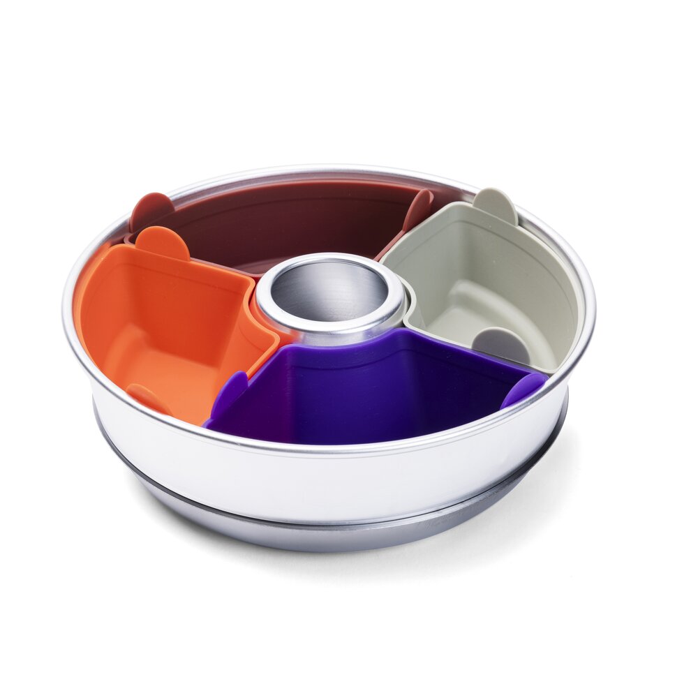 Silikonform til Omnia fritidsovn 6 deler