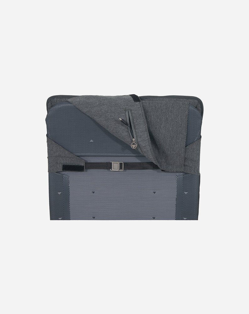 Varmetrekk til stol m/ batteribank 128 x 53 cm Grå