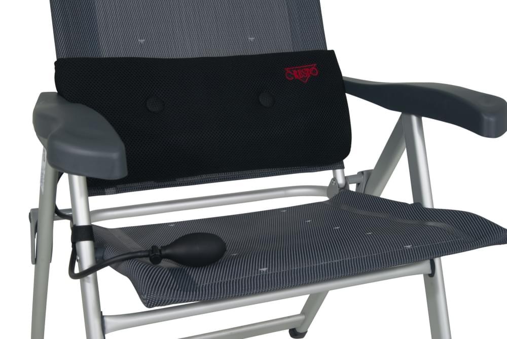 Korsryggsstøtte Air-Deluxe Svart