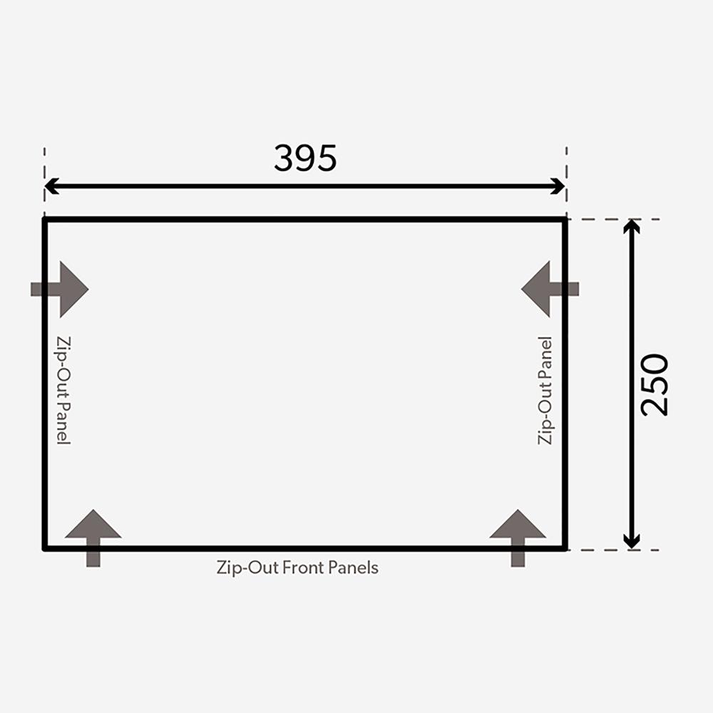 Lufttelt Mobil AIR Pro 361/391