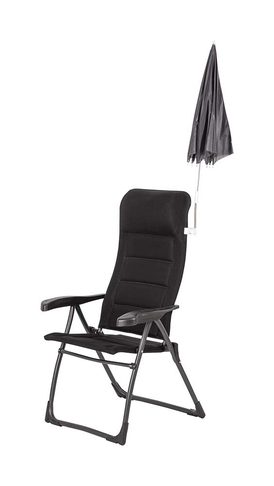 Parasoll til stol Ø 106cm Grå