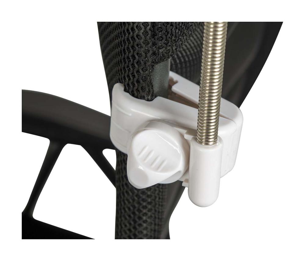 Parasoll til stol Ø 106cm Grå